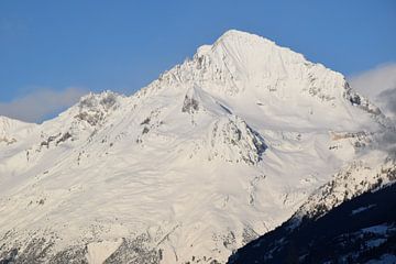 berg met sneeuw van morena de vlieger