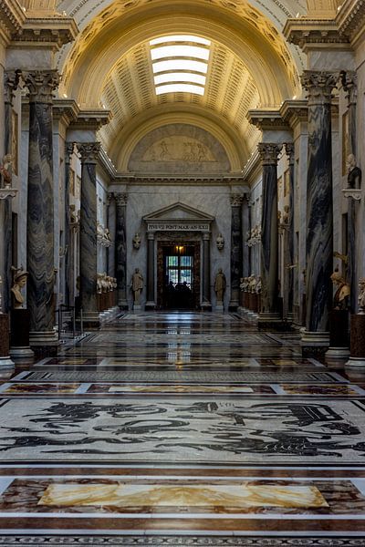 Corridor in St. Peter's Basilica by Hans-Bernd Lichtblau