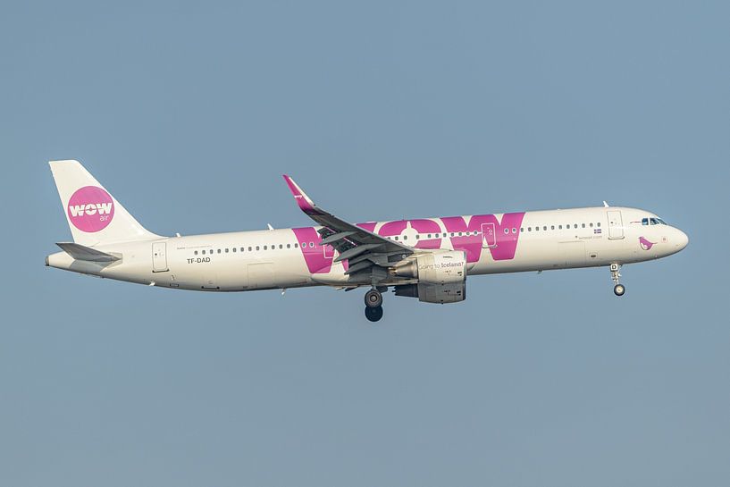 WOW Air Airbus A321-200. von Jaap van den Berg