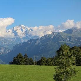Blik op de Jungfrau. von van Veldhuisen Fotografie