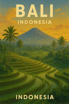 Bali van Poster Art Shop
