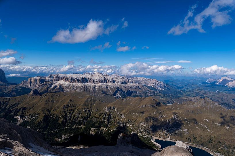 Ansicht Marmolada Dolomiten Italien von Franklin Driessen