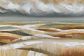 Ciel au-dessus de la plage