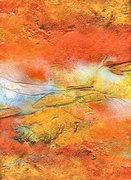 flowing RED YELLOW BLUE by Claudia Gründler