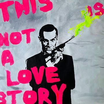 Motif James Bond - This is not a love story - Dadaism