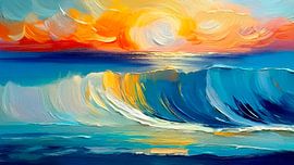 Modern Abstract: Zon en Branding van Studio Pieternel