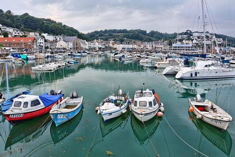 St. Aubin's Marina von Gisela Scheffbuch