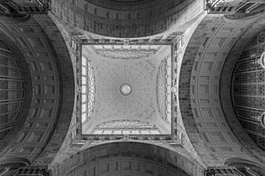 Die Obergrenze der Central Station Antwerpen