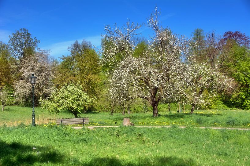 Le printemps à Kaiserswerth 4 par Edgar Schermaul