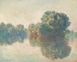 Die Seine bei Giverny , Claude Monet