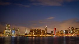 Skyline von Rotterdam von Ger vd Broek natuurfotografie