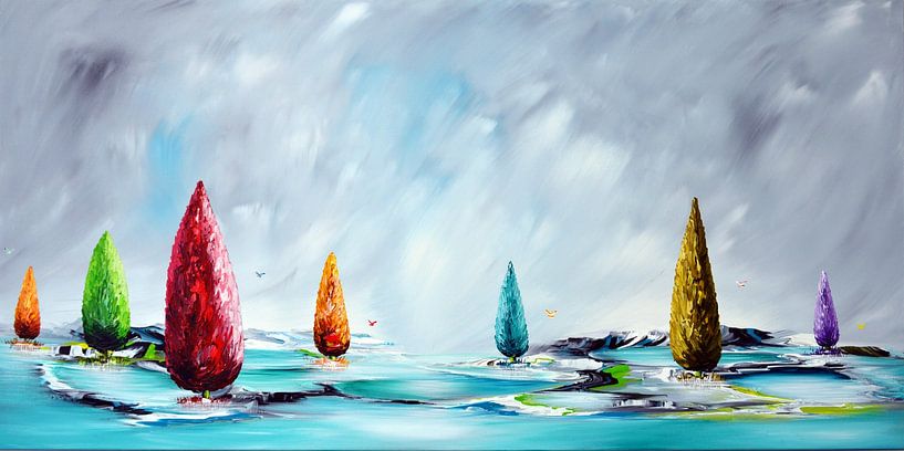 Fantasy World by Gena Theheartofart