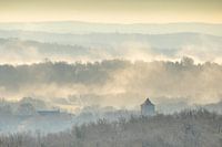 Paysage le long de la rivière Lot