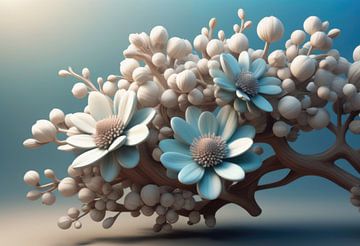 Buitenaards Bonsai Boompje van Rein Bijlsma Art