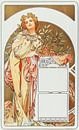 Calendrier 1898 - Alphonse Mucha par Bridgeman Masters Aperçu