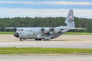 U.S. Air Force Reserve's Swing-Role C-130J Hurricane Hunters.