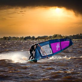 Windsurfing, do the Duck Jibe van Ronnie Schuringa