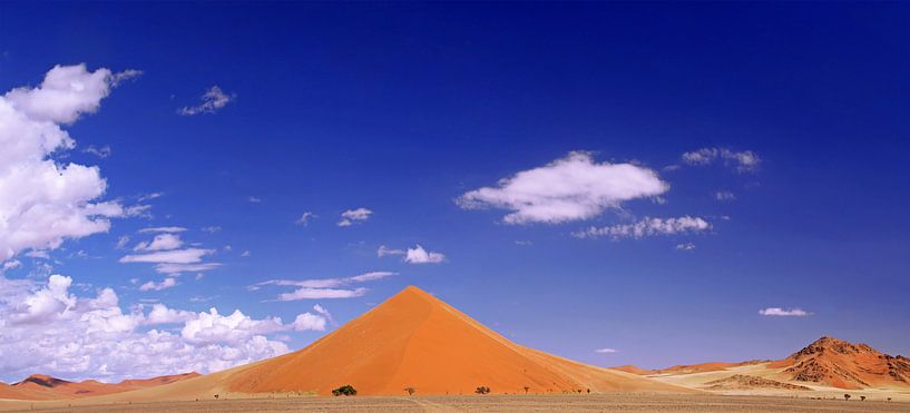 Dune dans le Namib - Namibie par W. Woyke