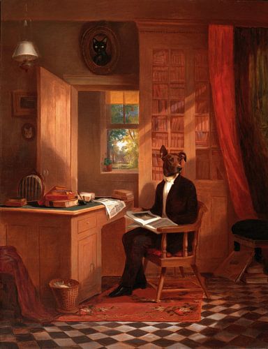 Literary Hound by Marja van den Hurk