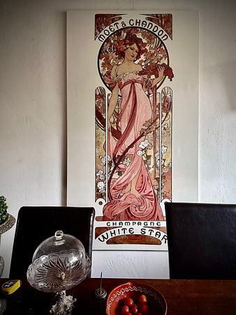 Moet & Chandon White Star, Alphonse Mucha