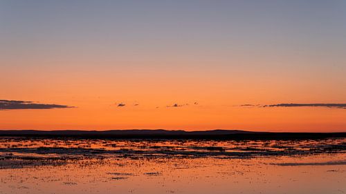 Sunrise in Mongolia