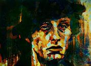 Rocky Balboa Expressive Pop Art von Felix von Altersheim Miniaturansicht