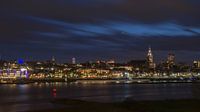 Skyline Nijmegen avondfotografie