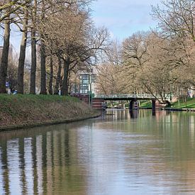 Bartholomeüsbrug &amp ; Catherijnesingel Utrecht sur Coen Koppen