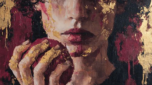 Surreale Konzeptkunst zum Thema „Schmelzende Unschuld“ – Psychologische Traumlandschaft eines verzerrten Kindheitsobjekts in menschlichen Händen