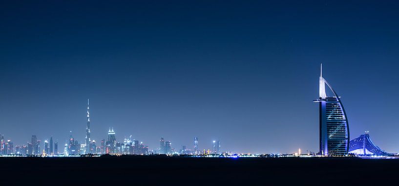 Dubai Skyline II by Dennis Wierenga