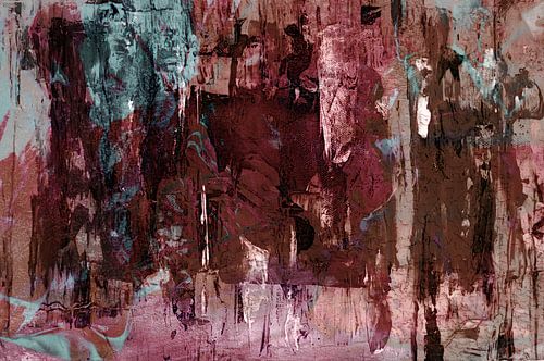 Droomkleuren V - Abstract Natuur Expressionist