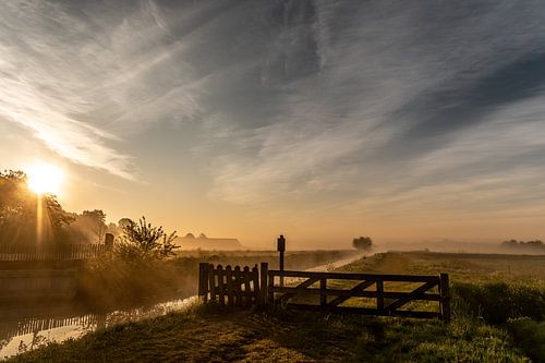 Sunrise in the Netherlands