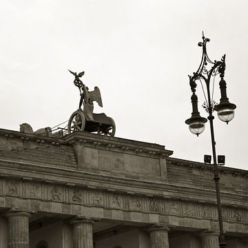 Brandenburger Tor - Quadriga - Berlin van Silva Wischeropp