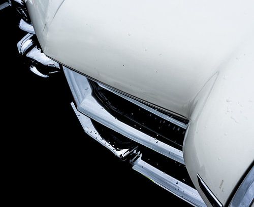 Detail opname van een Amerikaanse klassiek auto