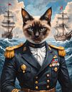 Siamese cat Admiral by Jordan Fenix Gallery thumbnail