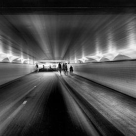 surrealistic view of viaduct by Rita Phessas