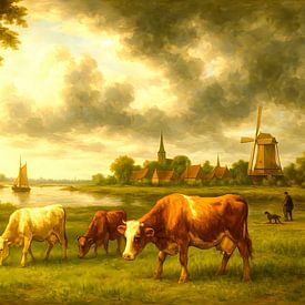 Rust aan de Rivieroever van Rita Tielemans Kunst