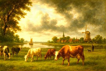 Rust aan de Rivieroever van Rita Tielemans Kunst