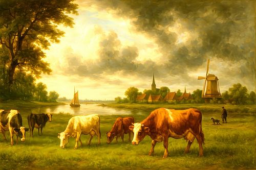 Rust aan de Rivieroever van Rita Tielemans Kunst