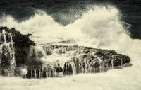 Photo d'ambiance mer sauvage, Shete Boka Curaçao par Keesnan Dogger Fotografie Aperçu