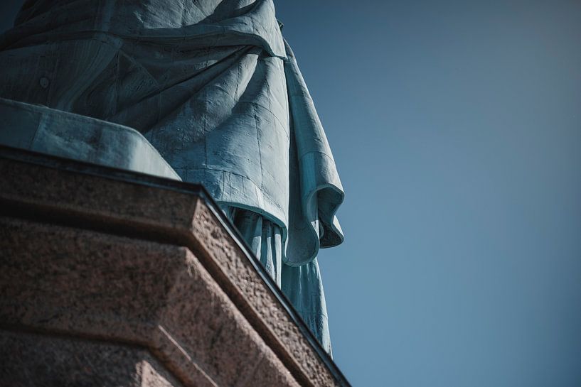 Foot of the Statue of Liberty by Erwin van Kester