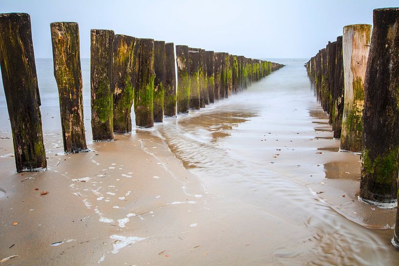 Groynes beach Soutelande by Teuni's Dreams of Reality
