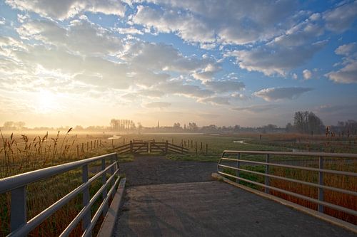 Sonnenaufgang Oudorp Polder