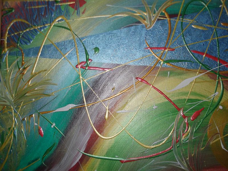 Abstrakt I von Peggy Gennrich