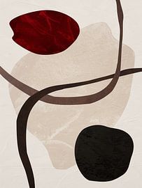 Moderne Organique Géométrique Art abstrait sur Online Arts