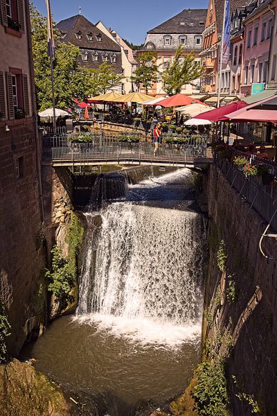 Saarburg waterfall by Rob Boon