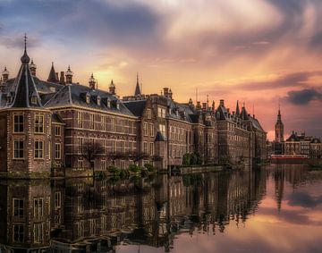 The Hague Hofvijver by Herman van den Berge