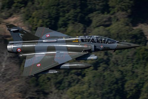 A low-flying French Mirage 2000