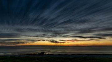 Sonnenuntergang in Callantsoog von Ronald Massink