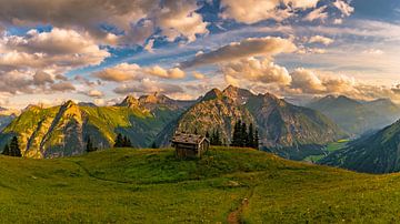 Avondsfeer in het Lech-dal van MindScape Photography